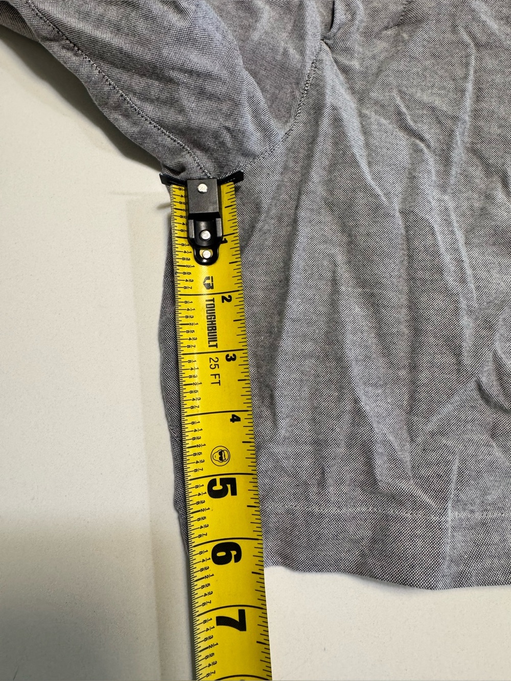 Lululemon Shorts Mens 38 Commission Short classic 6.5” Inseam Activewear Gray - Picture 10 of 11